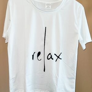 SHEIN White Relax Graphic Tee